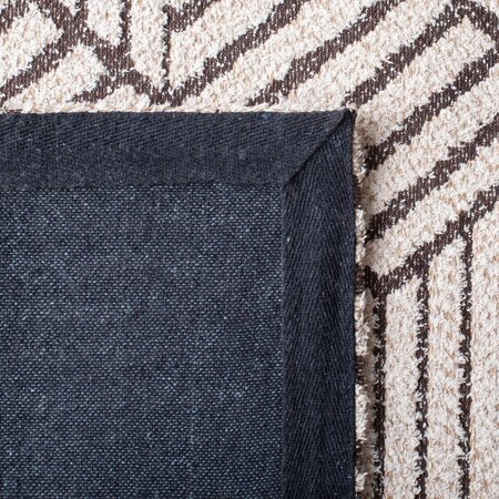 Safavieh 6 x 6 ft. Classic Vintage Hand Woven Square Area Rug Natural & Ivory CLV902A-6SQ